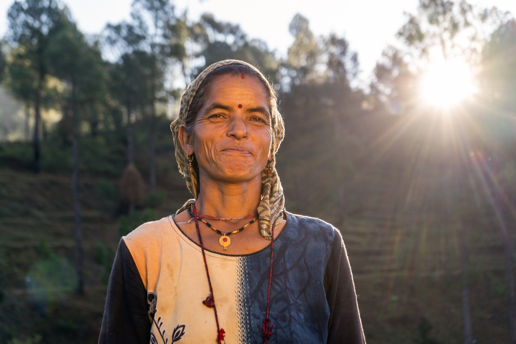 Female Farmer at the Field