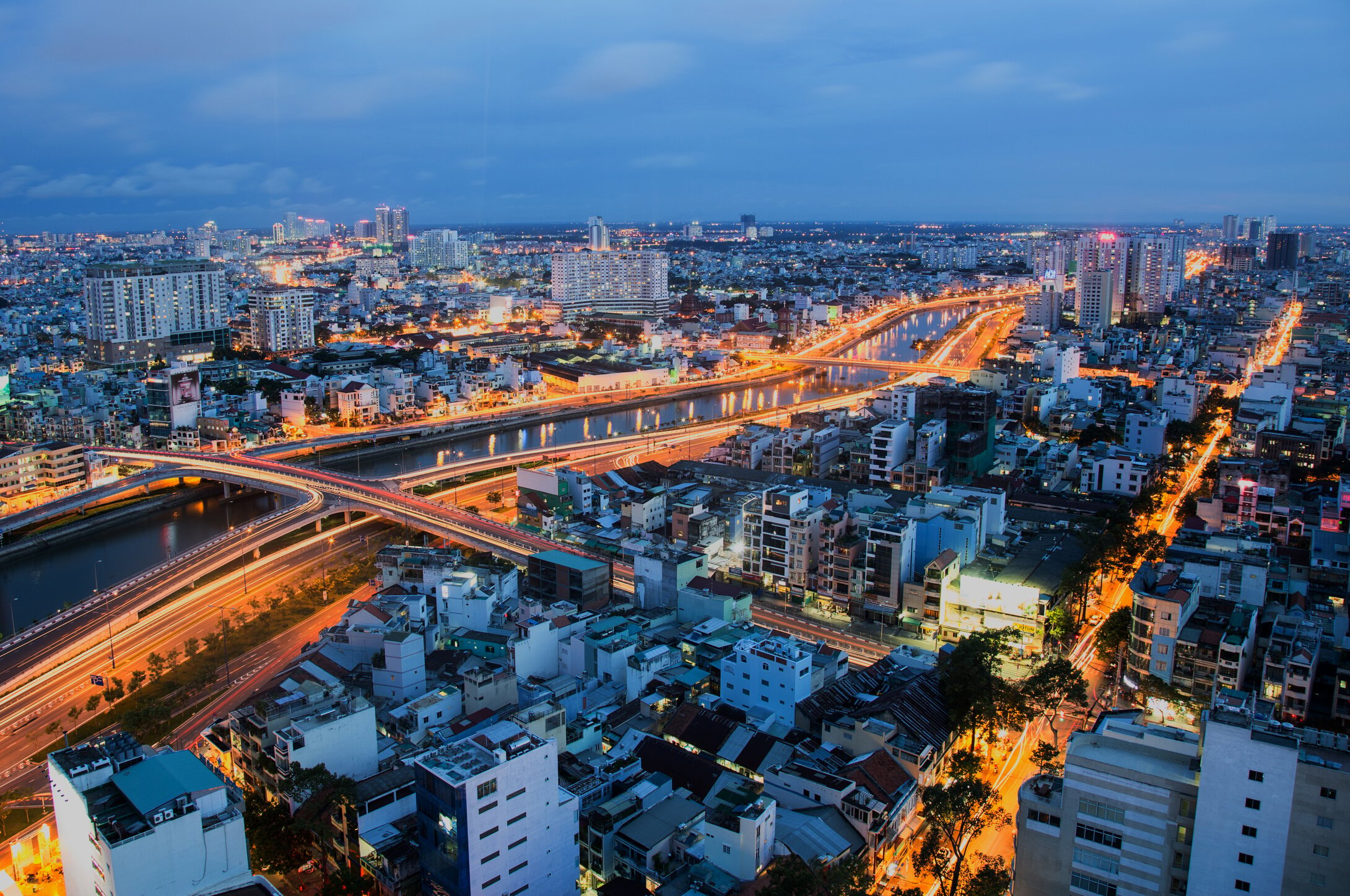 Ho Chi Minh City Night